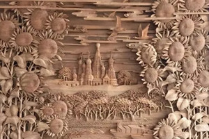 Chinese master woodcarver opens exhibition at National Museum