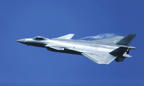 China's fifth generation fighter jet J-20. (Photo: Cui Meng/GT)