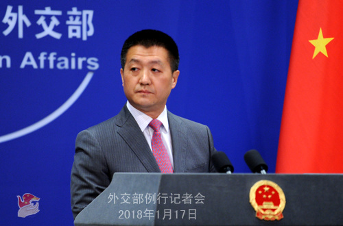 Foreign Ministry spokesman Lu Kang (photo: fmprc.gov.cn)