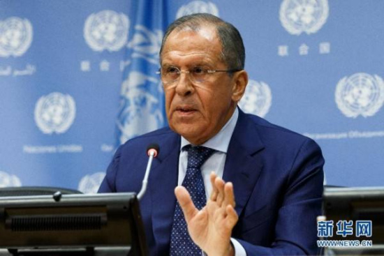 Russian Foreign Minister Sergei Lavrov (Xinhua file photo)