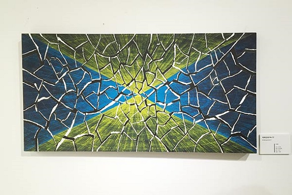 Available Space series, by Wang Chengpu. (Photo by Bi Nan/chinadaily.com.cn)