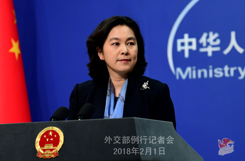 Chinese Foreign Ministry spokesperson Hua Chunying (Photo: www.fmprc.gov.cn)