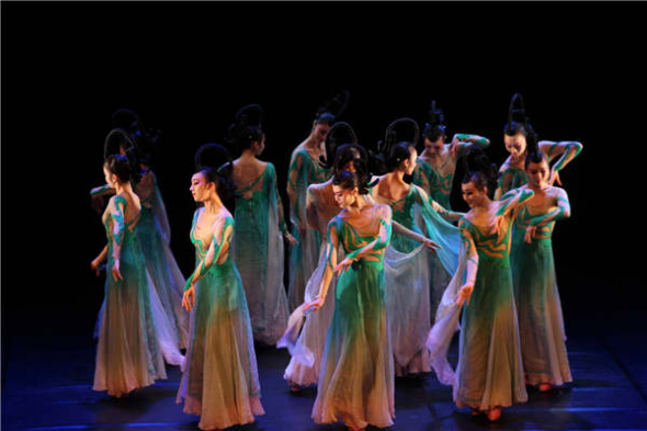 The dance drama Fen Mo is touring Europe as part of the Happy Chinese New Year program organized by the Ministry of Culture. (Photo provided to China Daily)