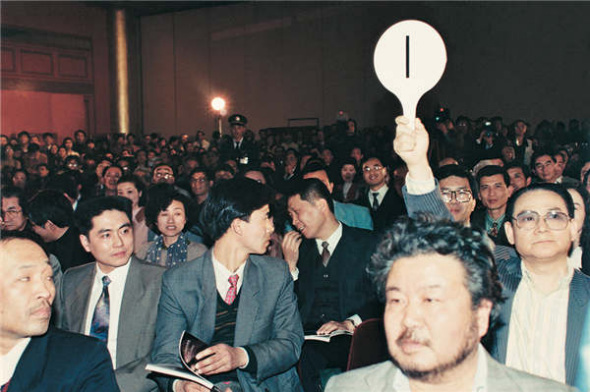 Chang made an offer while attending one of the first art auctions in Beijing in 1994. (Photo provided to China Daily)