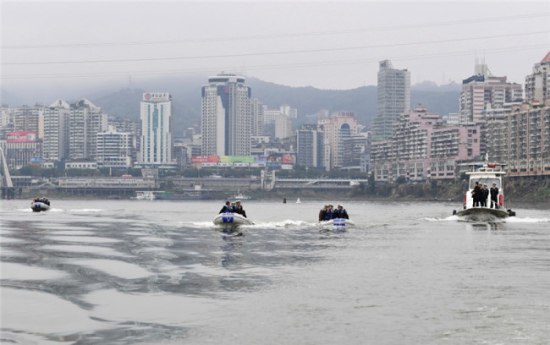 A four-month fishing ban starts in Min River, southeast Chinas Fujian province on March 1, 2018. [Photo: Xinhua]