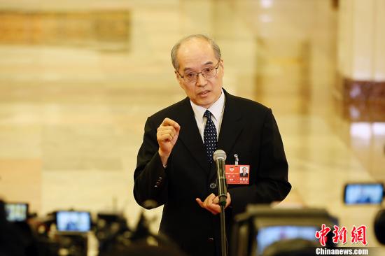 Minister of Justice Zhang Jun.(Photo/China News Service)