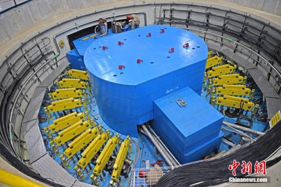 China's first spallation neutron source.(Photo provided the Institute of High Energy Physics)