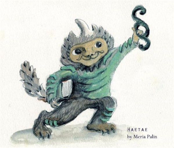 An illustration by Meria Palin from Finland. (Photo provided to chinadaily.com.cn)