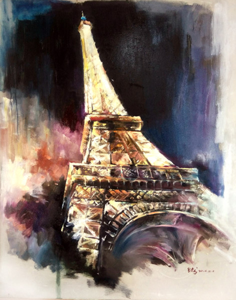 A painting by Chinese painter Yang Yulong. (Photo provided to chinadaily.com.cn)