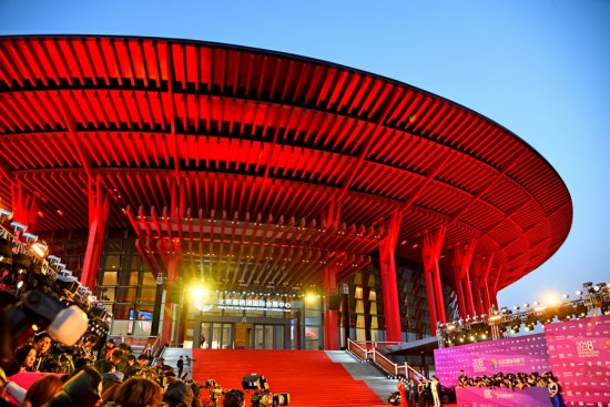 The opening ceremony of the 8th Beijing International Film Festival, April 15, 2018. [Photo by Zhang Xingjiang/chinadaily.com.cn]