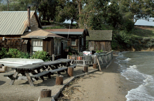  The China Camp's historic structures - a few wooden shacks in the middle of the park - is the last remaining Chinese fishing village in the San Francisco Bay Area. Its last resident, Frank Quan, passed away in 2016. (PROVIDED TO CHINA DAILY)