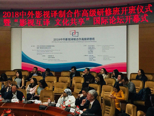 BJIFF Translation forum, photo provided by Communication University of China.