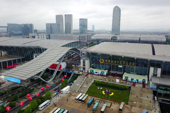 The Canton Fair opens on April 15. (Xinhuanet/Wu Jiawei)