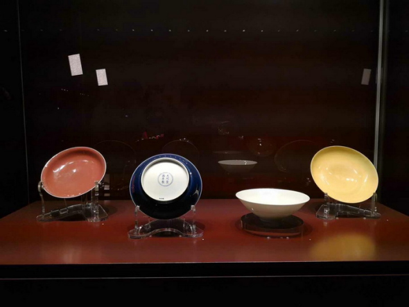 Cultural relics from to the Ming Dynasty are on display at the Moscow Kremlin Museums in Moscow, April 16, 2018.   (Photo/Chinaculture.org)