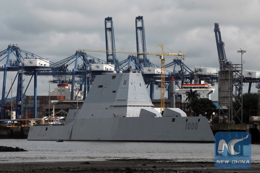 U.S. Navy receives initial delivery of its second stealth destroyer