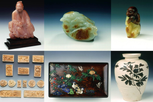 Some of the items stolen from the Museum of East Asian Art. (Photo provided to China Daily)