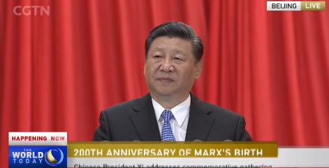 Marx's theory still shines with truth: Xi