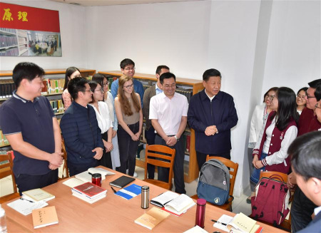 Students inspired by Xi's visit