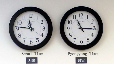 DPRK joins ROK time zone