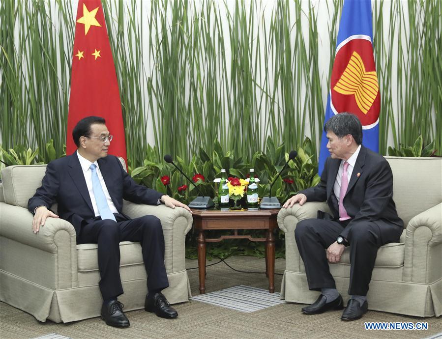 China, ASEAN agree to promote economic cooperation, push forward RCEP