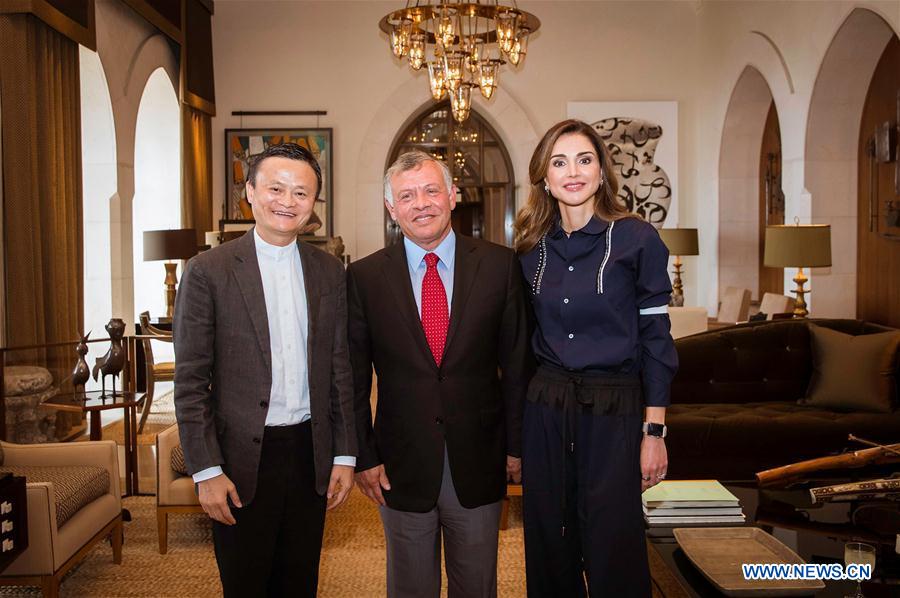Jordan's king receives Alibaba founder Jack Ma