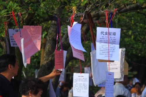 Chinese flee from pushy parental matchmaking