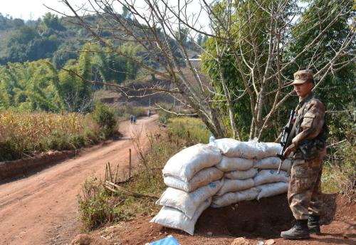 Chinese border city installs safety plan after Myanmar violence