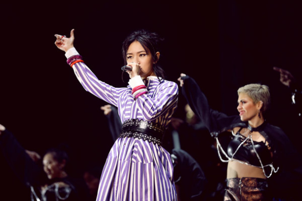 Zhou Bichang says that while the way of consuming music has changed today with more people listening to music online rather than buying physical records, she still likes CDs. (Photo provided to China Daily)