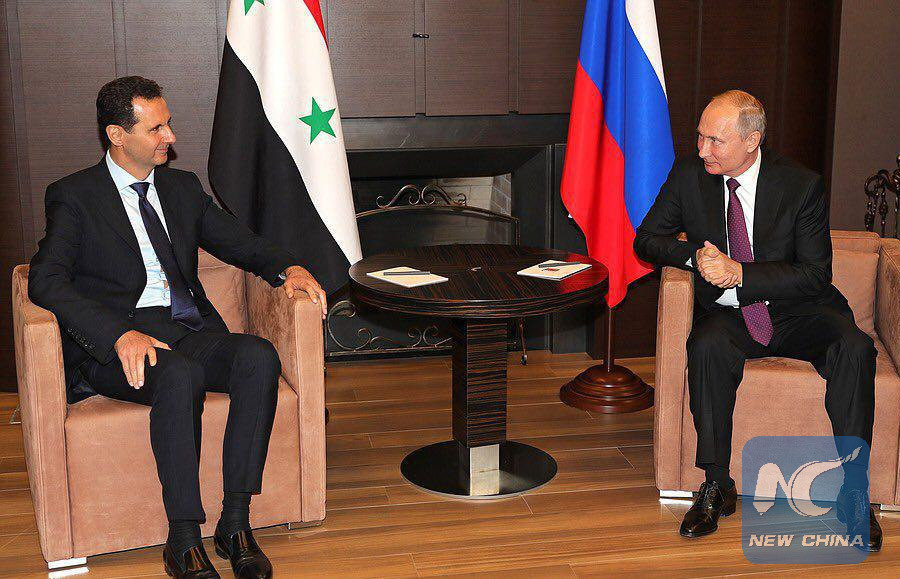 Syria's Assad meets Russia's Putin in Sochi on future peace talks
