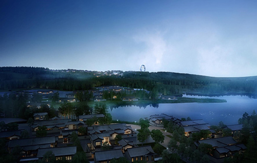 The Xuyi IPS Starry Town (render)