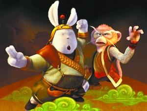The domestic animated film Legend of a Rabbit