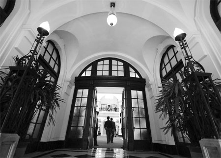 The super five-star Waldorf Astoria hotel in Shanghai, which opened in April 2011. Hotel operators continued to strengthen their foothold in China in 2011 despite the competitive market. Demand has 