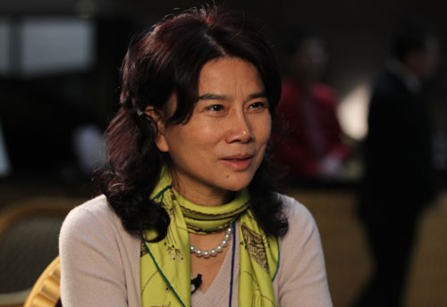 Dong Mingzhu,the president of Gree Electric Appliances Inc [Photo/China Daily]