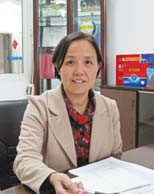 Lin Xiufen, general manager of Blue Bay Science & Technology Co Ltd. [Photo/China Daily]