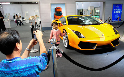 A premium car show in Changchun, Jilin province. A McKinsey report said China has become the second-larges top premium car markets in the world and will become the biggest in seven years. [Photo/Xinhua]