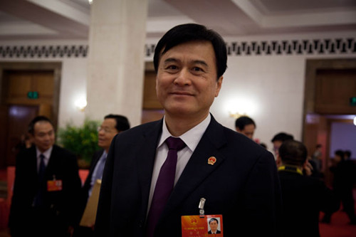 An Jin, chairman of Jianghuai Automobile Co Ltd and deputy to the National Peoples Congress. [Photo/chinadaily.com.cn]