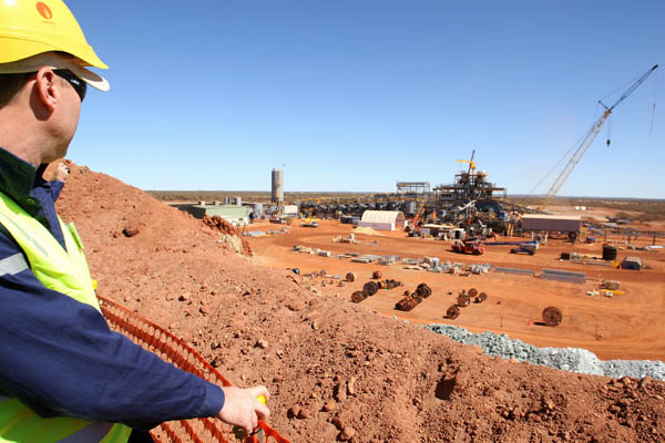 Chinese demand for copper concentrates, such as from this mine in Western Australia, has been firm this year, with imports for the first five months up 30 percent year-on-year. Provided to China Daily