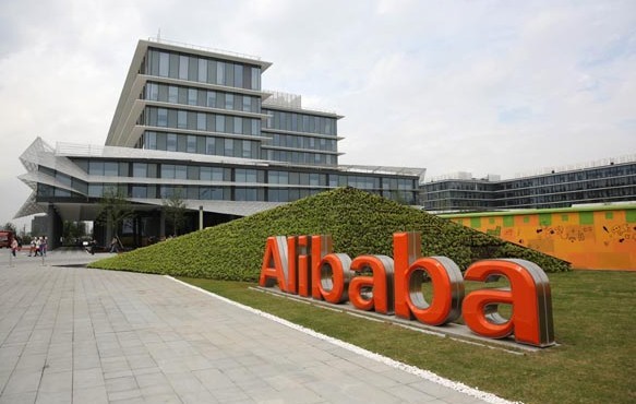 Alibaba Group Holding Ltd's headquarters in Hangzhou, Zhejiang province. The company, with a 19.9 percent stake, is Zhong An Online Property Insurance Co's biggest shareholder. [Photo / Provided to China Daily]