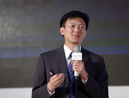 Yang Jiongwei, CEO of MediaV Advertising,addresses a speech at the 2nd China Internet Marketing Product Forum on Nov 28, 2013 at Beijing's Four Seasons Hotel. [Photo / Provided to chinadaily.com.cn]