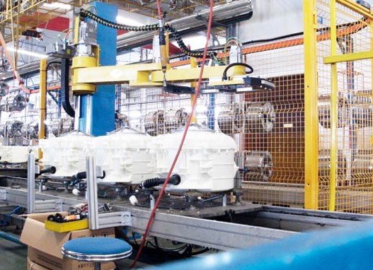 Beko's washing machine production line in Changzhou, Jiangsu province. [Photo / Provided to China Daily]
