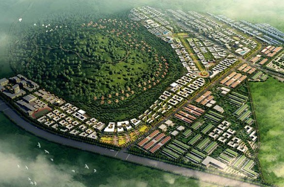 Artist's impression of the Ethiopia-China Light Manufacturing Special Economic Zone. [Photo / Provided to China Daily]