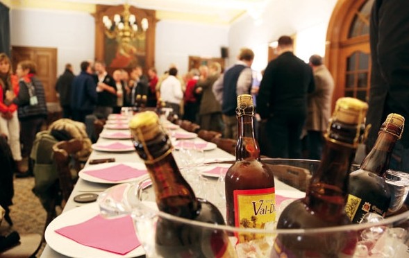 Val-Dieu, one of the abbey breweries in Belgium, was the location for a dinner at the international Brussels Beer Challenge 2013. [Photo / China Daily]