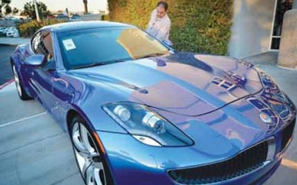 Fisker Automotive Holdings Inc filed for bankruptcy protection in 2013. Above a Fisker Karma. Provided to China Daily
