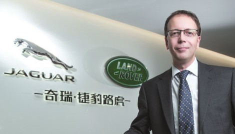 Chris Bryant, president of Chery Jaguar Land Rover.