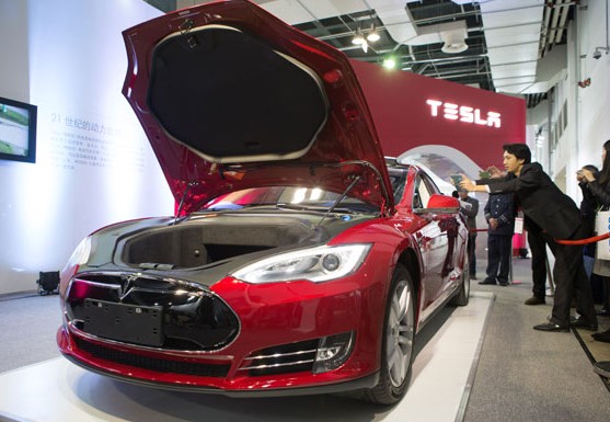 More than 30 percent of the cost of a Tesla in China is taxes, said the carmaker. Gao Erqiang / China Daily  