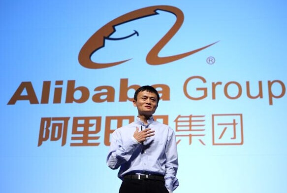 Jack Ma, chairman of Alibaba Group Holding Ltd, speaks at a news conference in Japan. The e-commerce giant has been on a spending spree ahead of its IPO in the United States. Provided to China Daily