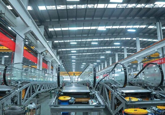 Elevators, escalators and other machines are made by SJEC Corp in Suzhou Industrial Park. Photos by Sheng Zheng / For China Daily  