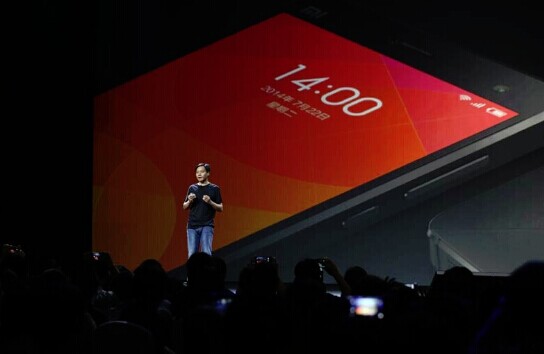 Xiaomi Corp unveiled its latest flagship smartphone on Tuesday ahead of the autumn sales peak. Xiaomi founder and Chief Executive Officer Lei Jun (above) pledged to build the company into a well-respected global brand. WANG JING/CHINA DAILY  