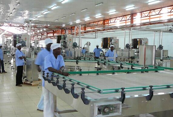 Viju Industries (Nigeria)'s milk products are made of formula powder, sugar and juices, and the company says only the best ingredients are used. CHINA DAILY  