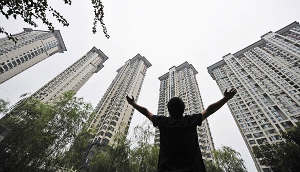 A housing project in Luoyang, Henan province. Property prices in all major cities declined in July, the National Bureau of Statistics said on Monday. [Provided to China Daily]  